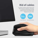 Mouse wireless ergonomico Zelotes F36A a 6 pulsanti