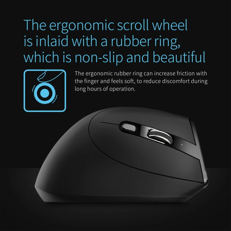 Mouse wireless ergonomico Zelotes F36A a 6 pulsanti