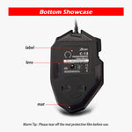 Mouse da gioco Zelotes C13 13 tasti RGB programmabile