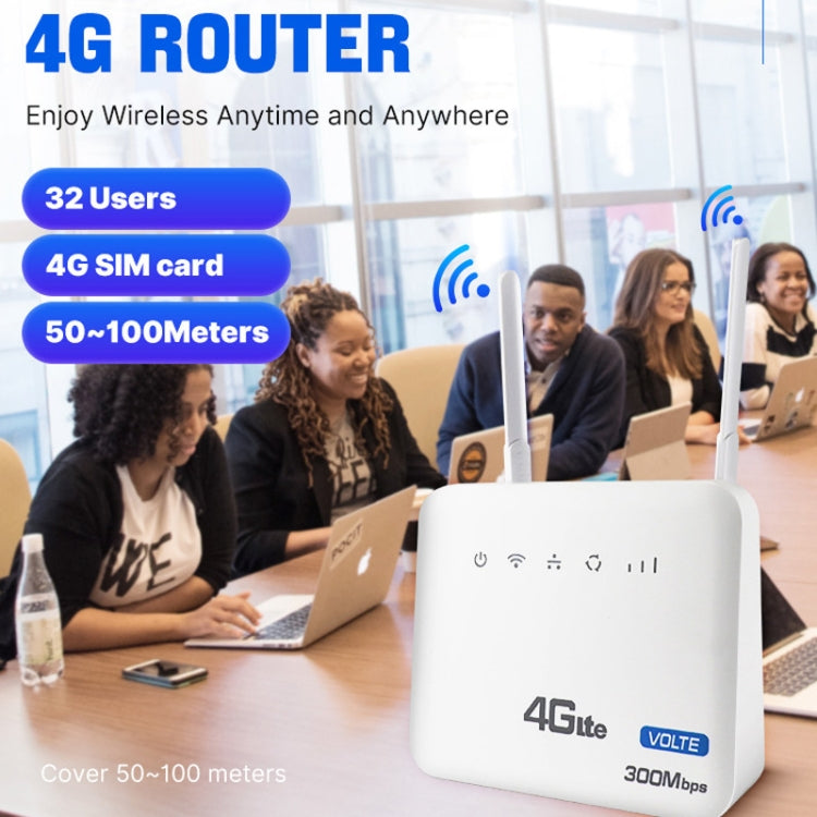 Router wireless 4G WiFi6 con SIM e porte RJ45 RJ11