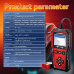 Lettore codici motore OBDII KW340 con display TFT 2,8 pollici