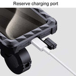 Supporto impermeabile girevole per cellulare bici 5,5-6,9"