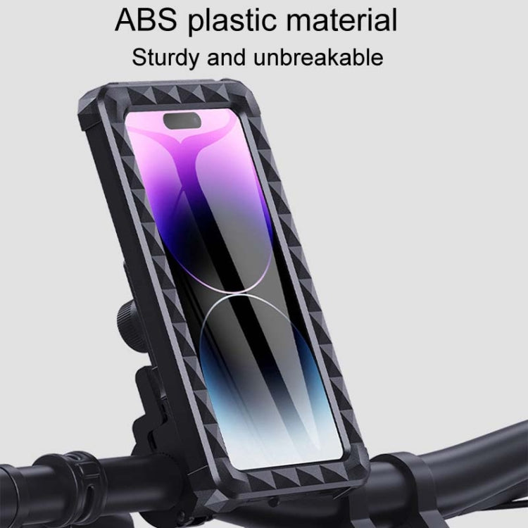 Supporto impermeabile girevole per cellulare bici 5,5-6,9"