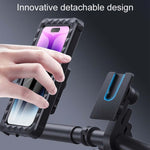 Supporto impermeabile girevole per cellulare bici 5,5-6,9"