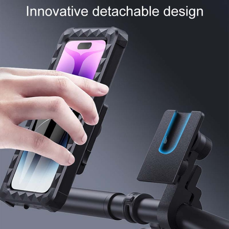 Supporto impermeabile girevole per cellulare bici 5,5-6,9"