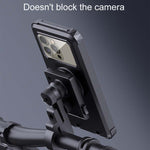 Supporto impermeabile girevole per cellulare bici 5,5-6,9"