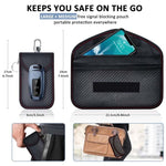 Scatola protettiva RFID 3 in 1 con portachiavi antimagnetico