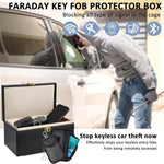 Scatola protettiva RFID 3 in 1 con portachiavi antimagnetico