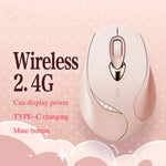 Mouse wireless Inphic M8P 2.4G ricaricabile USB