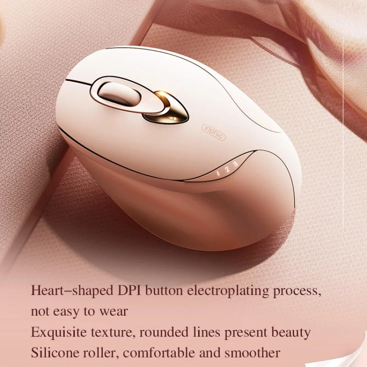 Mouse wireless Inphic M8P 2.4G ricaricabile USB