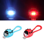 Faro LED in silicone per bicicletta a coccinella