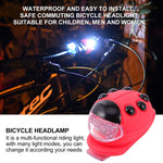 Faro LED in silicone per bicicletta a coccinella