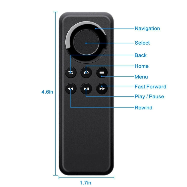 CV98LM Telecomando Bluetooth per Amazon Fire TV Stick / Fire TV Box, For Amazon Fire TV CV98LM
