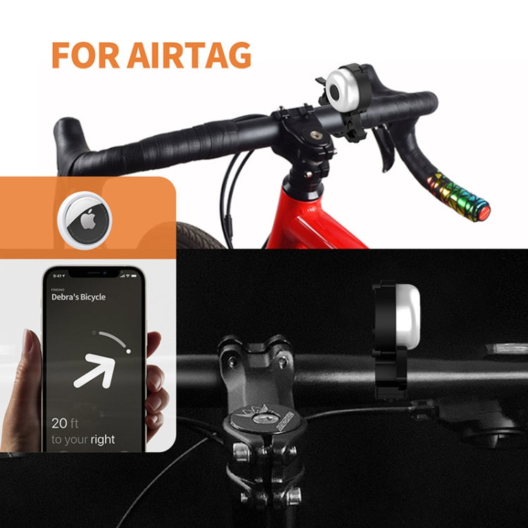 Campanello antifurto con localizzatore per bicicletta