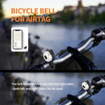 Campanello antifurto con localizzatore per bicicletta