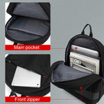 Zaino da viaggio business casual con doppia tracolla per laptop 1