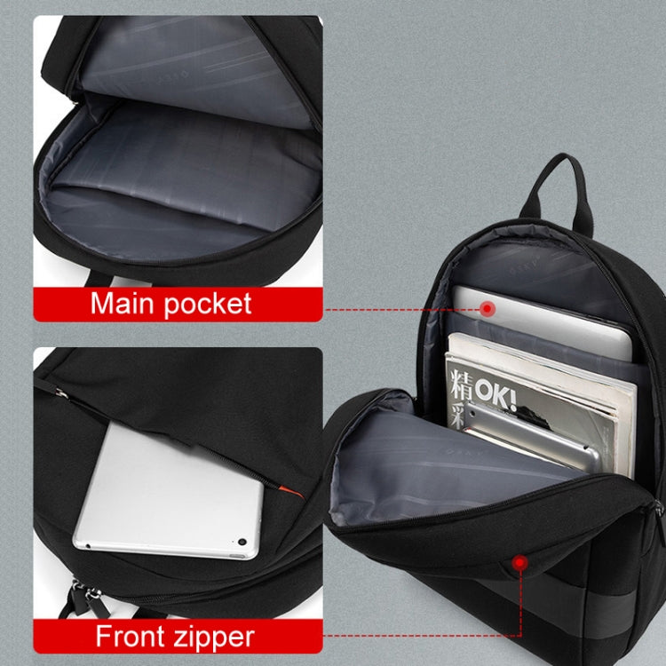 Zaino da viaggio business casual con doppia tracolla per laptop 1
