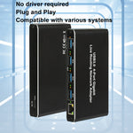 Adattatore di rete Gigabit USB 3.0 con 4 porte RJ45