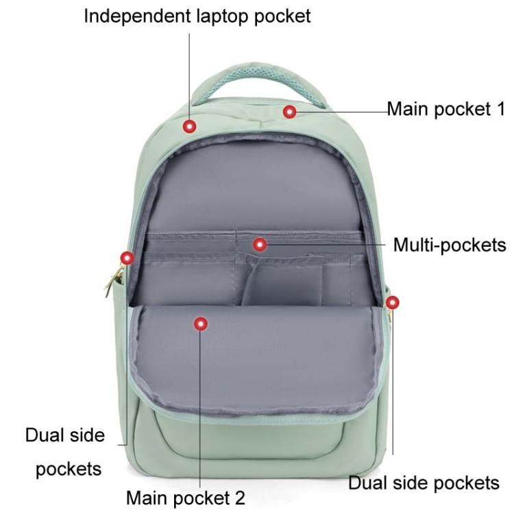Borsa per laptop doppia spalla grande capacità impermeabile