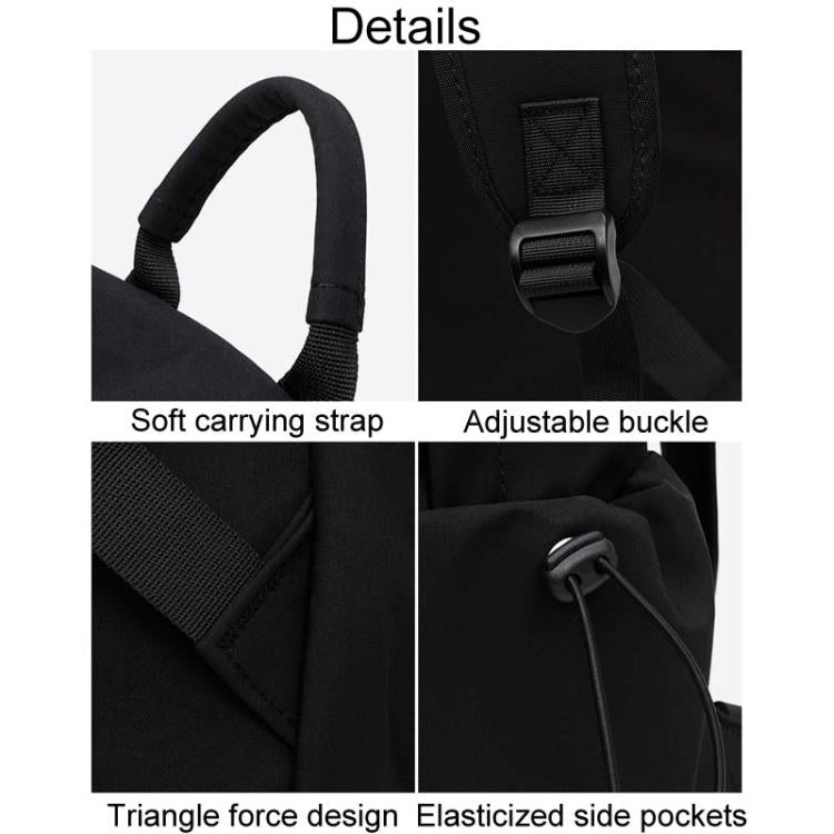Zaino casual grande capacità per laptop 47x27x10 cm