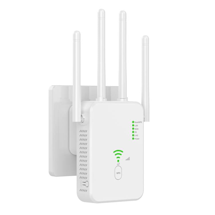 Ripetitore wireless Urant U10 300Mbps 2.4G WiFi con 4 antenne