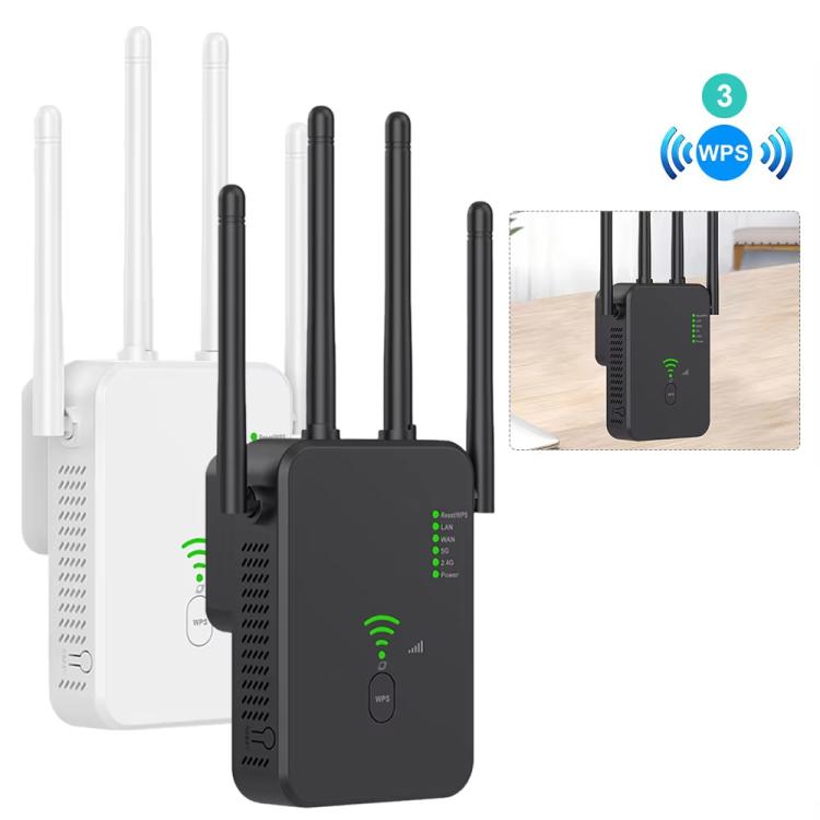 Ripetitore wireless Urant U10 300Mbps 2.4G WiFi con 4 antenne