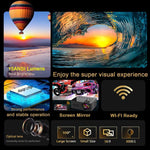 YT100 Supporta 1080P Mini proiettore portatile WiFi Mirroring wireless per smartphone iOS Android
