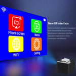 YT100 Supporta 1080P Mini proiettore portatile WiFi Mirroring wireless per smartphone iOS Android