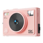 Videocamera digitale 5K WiFi 72 MP con doppia lente e zoom 18X - immagine 3