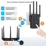 Ripetitore WiFi Urant U10 1200Mbps Dual Band 2.4G/5.8G