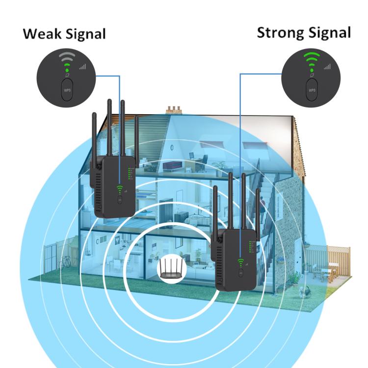 Ripetitore WiFi Urant U10 1200Mbps Dual Band 2.4G/5.8G
