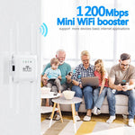 Ripetitore WiFi Dual Band 1200Mbps con 8 Antenne