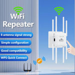 Ripetitore WiFi 300Mbps 2.4G con 8 antenne esterne