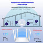 Router wireless Urant 300/1200Mbps con antenna 6x5dB