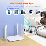 Router wireless Urant 300/1200Mbps con antenna 6x5dB