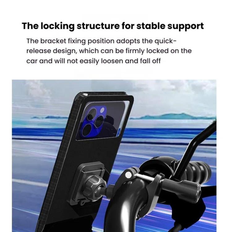 Supporto impermeabile per telefono bici e moto L XL