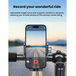Supporto cellulare con assorbimento urti per bici e moto