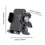Supporto cellulare con assorbimento urti per bici e moto