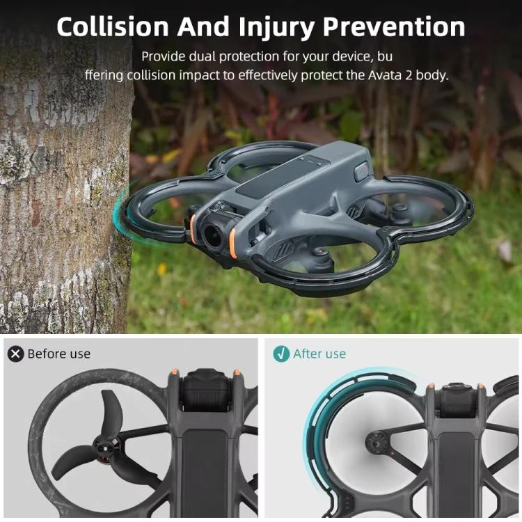 Protezione paletta monoblocco in TPU per DJI Avata 2