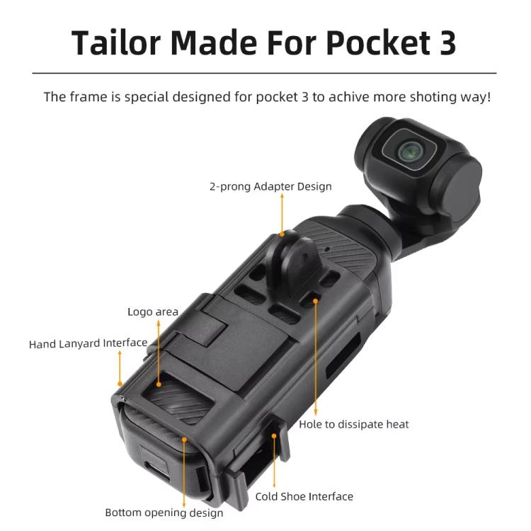 Supporto magnetico con base fissa per DJI Osmo Pocket 3