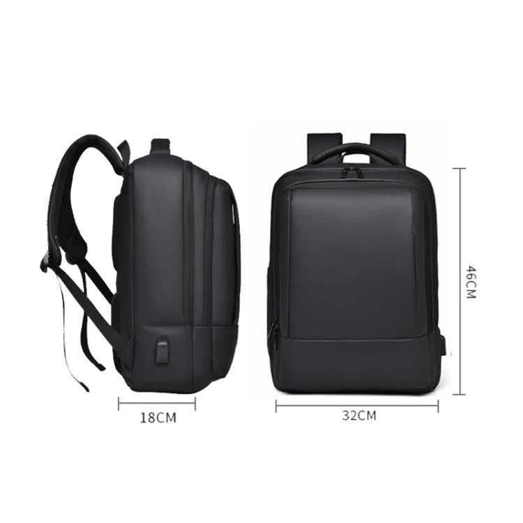 Zaino impermeabile per laptop 15,6" con porta USB