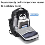 Zaino impermeabile per laptop 15,6" con porta USB