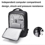 Zaino impermeabile per laptop 15,6" con porta USB