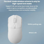 Ajazz AJ139 Pro Mouse Gaming Wireless e Cablato