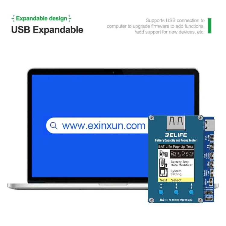 Tester stato batteria RELIFE XA2 Pro senza cavi