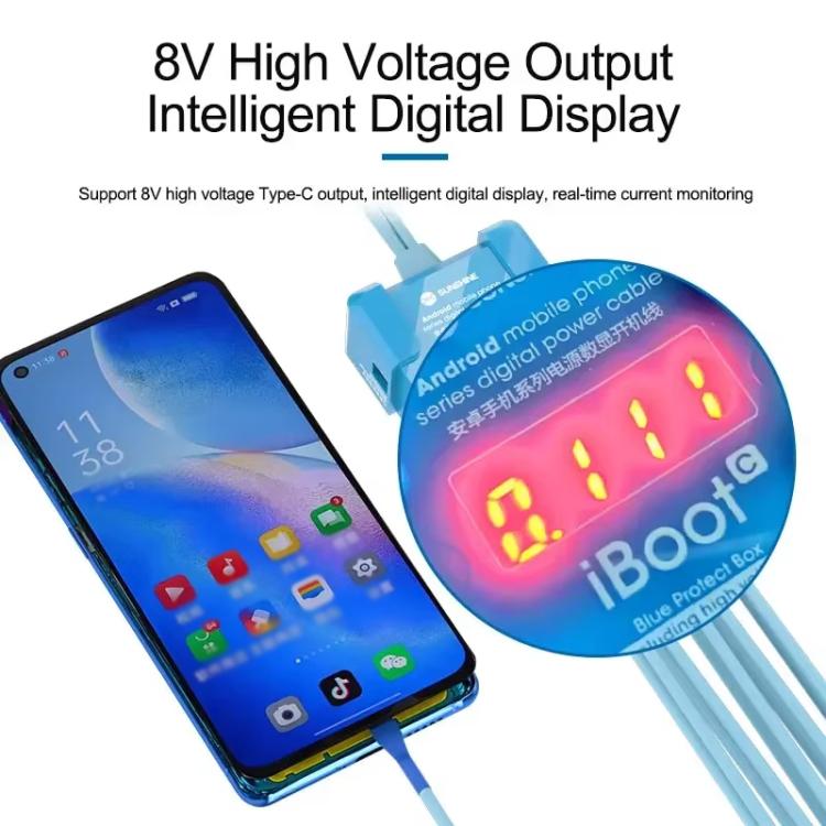 Cavo avvio alta tensione 8V per smartphone Android