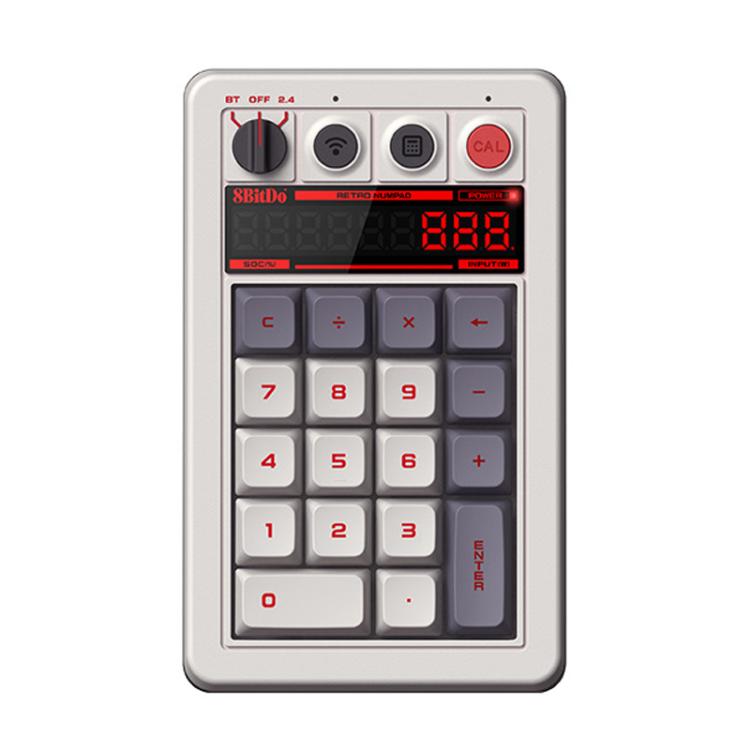 Tastiera numerica meccanica 8BitDo Retro18 con connessione tri-mode