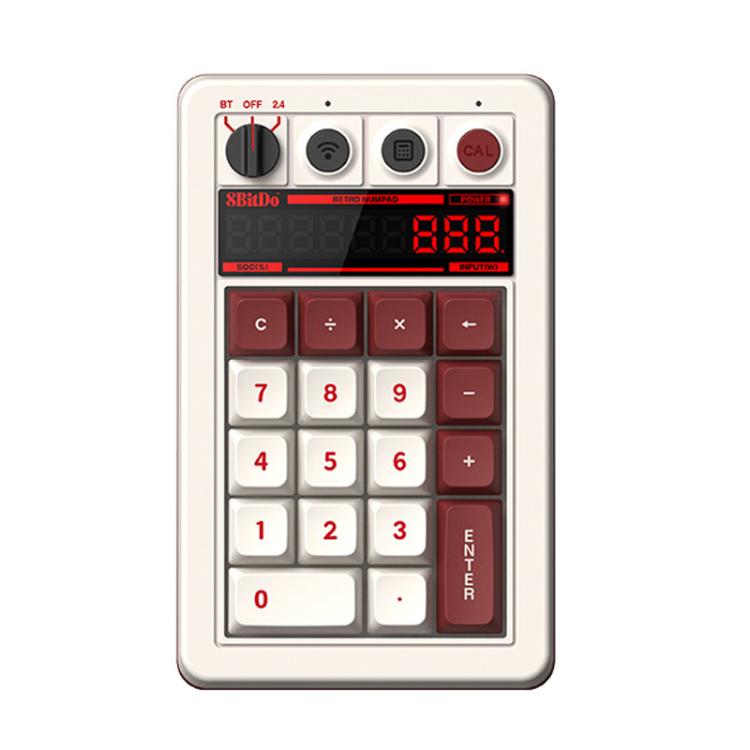 Tastiera numerica meccanica 8BitDo Retro18 con connessione tri-mode