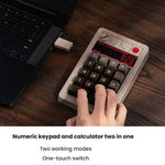 Tastiera numerica meccanica 8BitDo Retro18 con connessione tri-mode