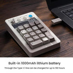 Tastiera numerica meccanica 8BitDo Retro18 con connessione tri-mode